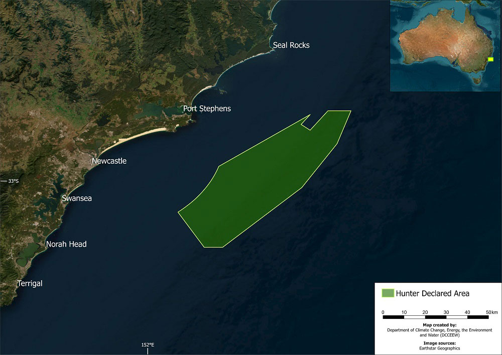 Unlocking new regional job opportunities with offshore wind zone declared off the Hunter coast Main Image